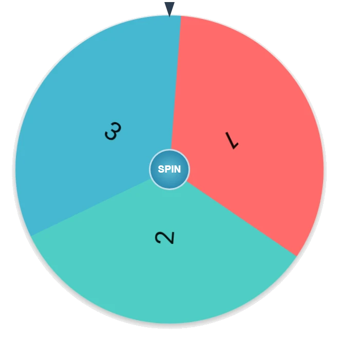 Random Number Wheel 1–3